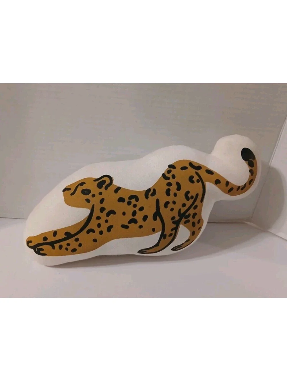 imani collective Cheetah Decorative Pillow Plush Small 11.5 Inches Made In Kenya